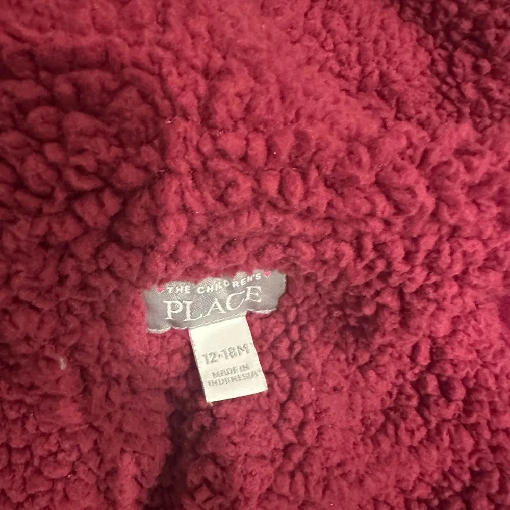 12-18 month girls princess fleece lined hoodie